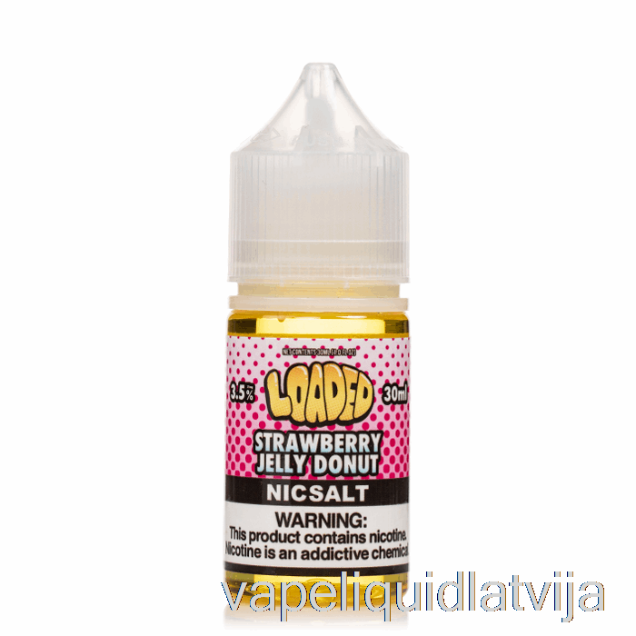 Zemeņu želejas Virtulis - Iepildīti Sāļi - Nežēlīgi Tvaiki - 30ml 10mg Vape šķidrums